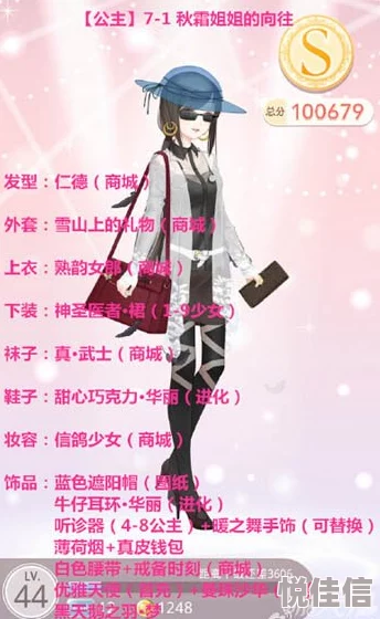 奇迹暖暖第七章支线4公主级S完美攻略全解析，助你轻松通关拿高分！