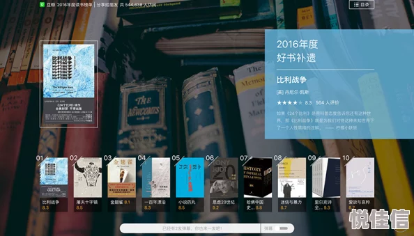 顶级看书网推出全新书籍推荐功能助你轻松找到好书